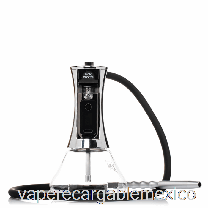 Vape Recargable Xtra Hok Cloud E-hookah Kit Plateado